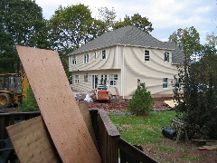 View of new house